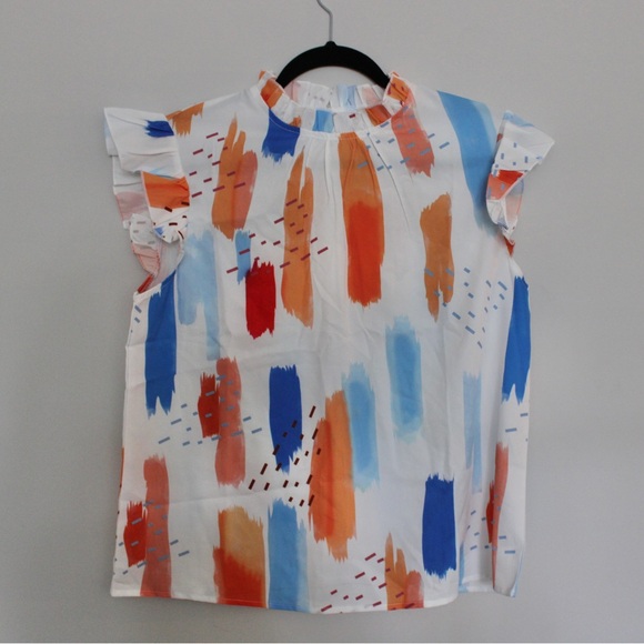 Multicolored Women’s Blouse - Picture 2 of 4